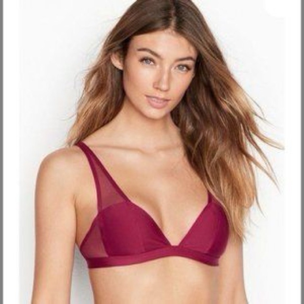 Victoria's Secret Red Triangle Bralette